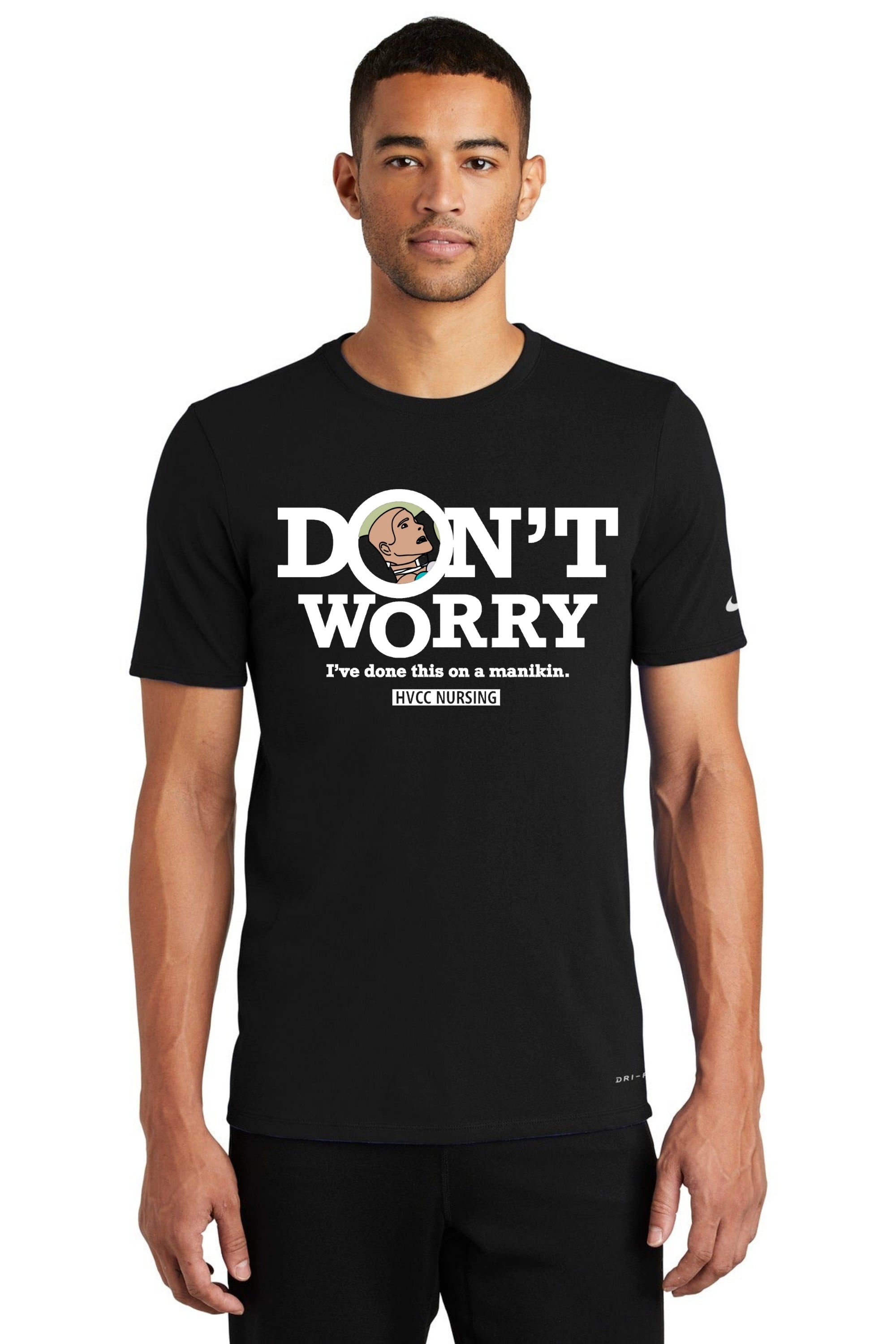 Nike Dri-FIT Cotton/Poly Tee. NKBQ5231