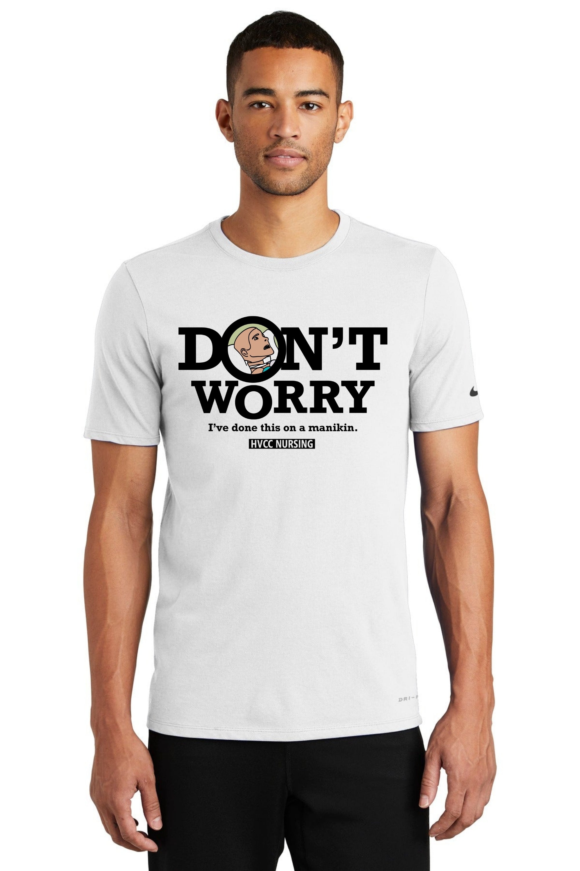 Nike Dri-FIT Cotton/Poly Tee. NKBQ5231