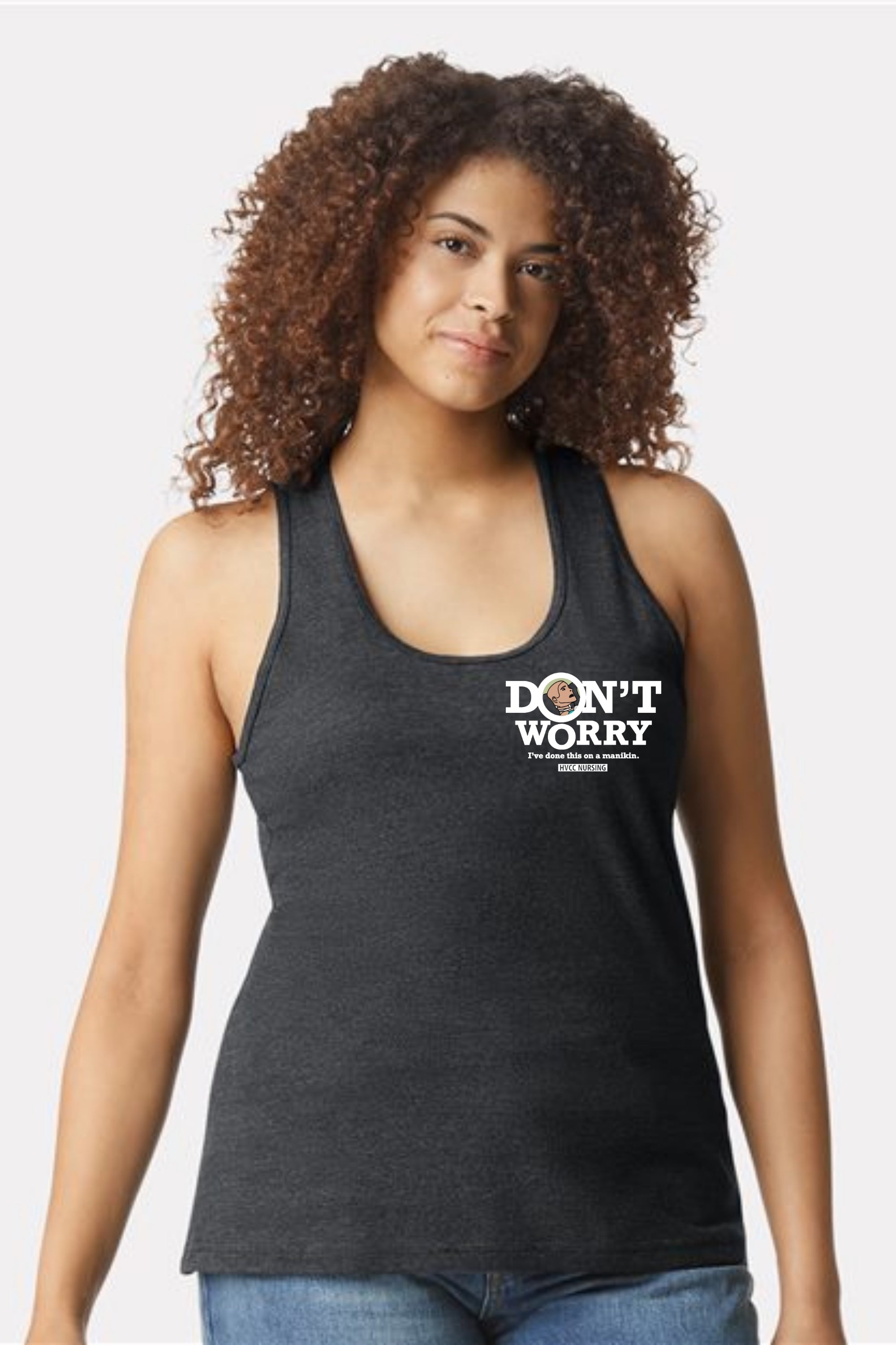 Gildan Women's Softstyle® CVC Racerback Tank Top - 64220LCVC