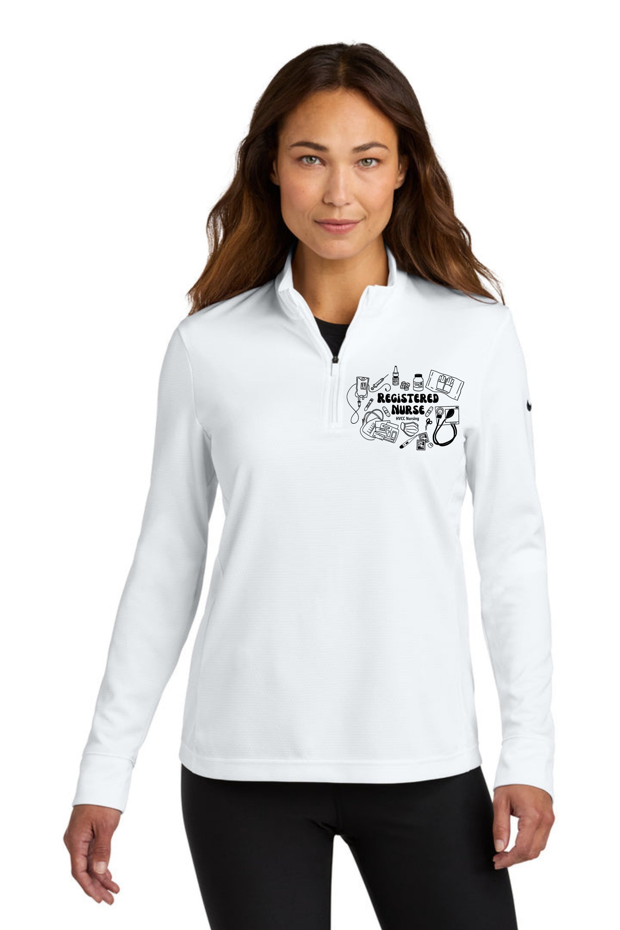 Nike Women's Essential 1/2-Zip Cover-Up NKHM7969
