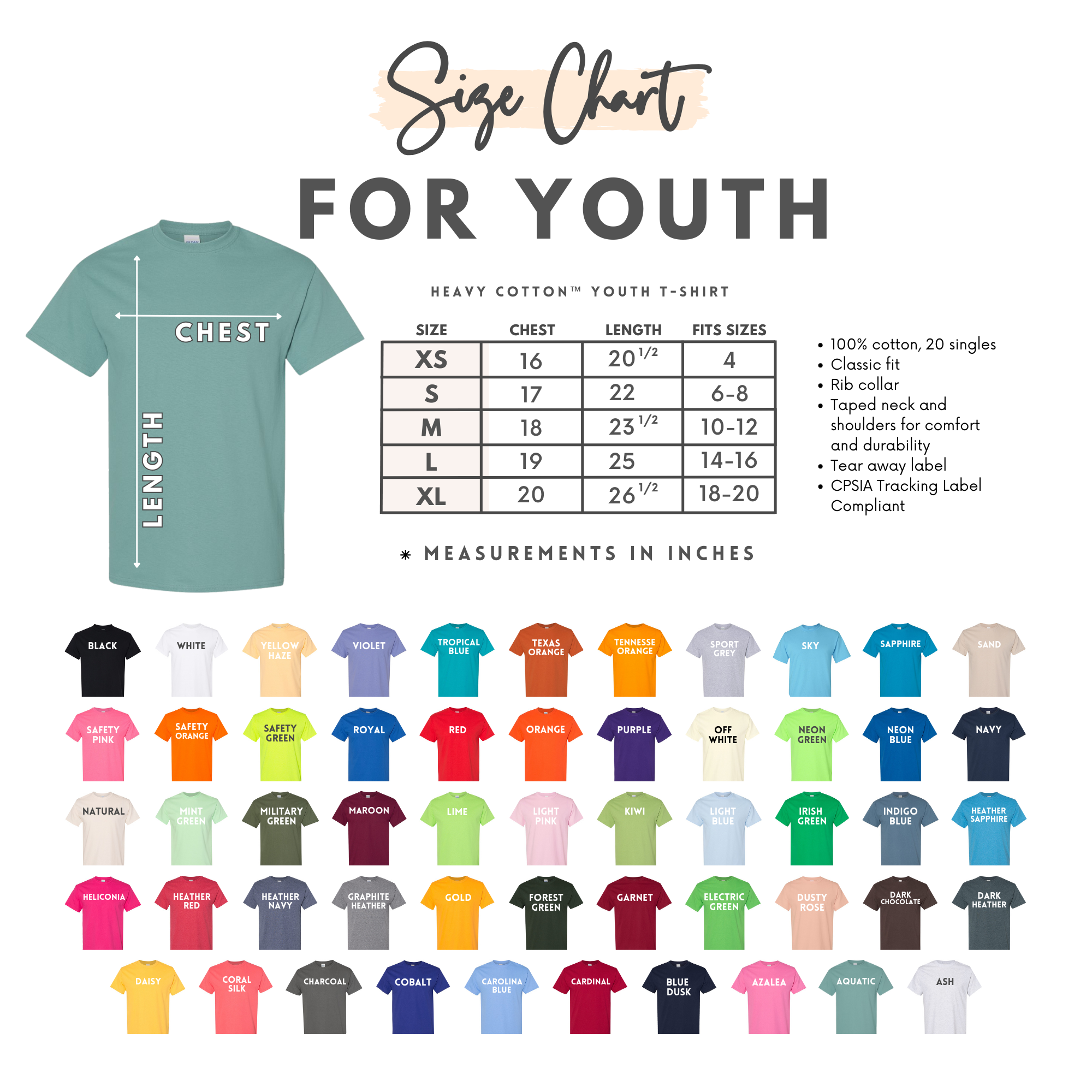 100 Custom T-Shirts (Adult, Youth & Toddler Sizes) for Only $549 - FREE SHIPPING!